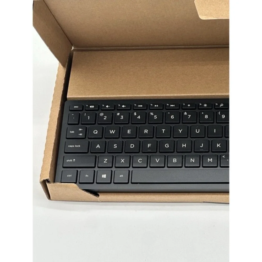 HP Lifestyle TPC-P001K 928922-001 Wired USB‎ Desktop Keyboard Black